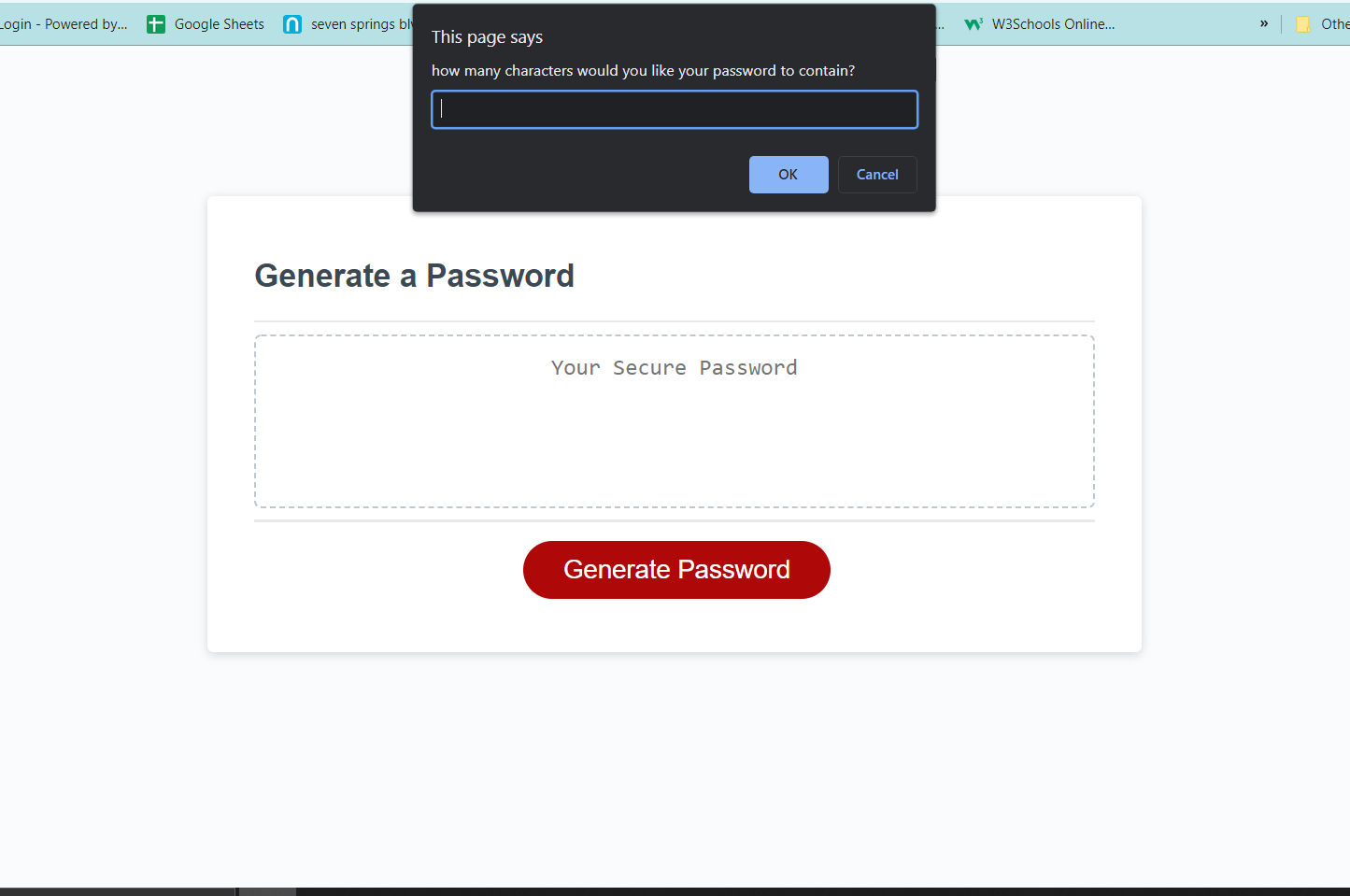 Password Generator 